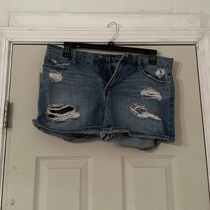 Denim shorts from Articles of Society.